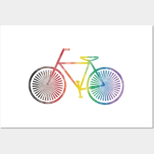 LGBTQIA Pride Bike Posters and Art